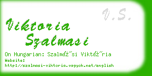 viktoria szalmasi business card